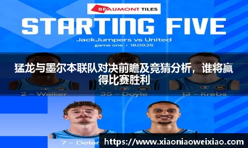 猛龙与墨尔本联队对决前瞻及竞猜分析，谁将赢得比赛胜利